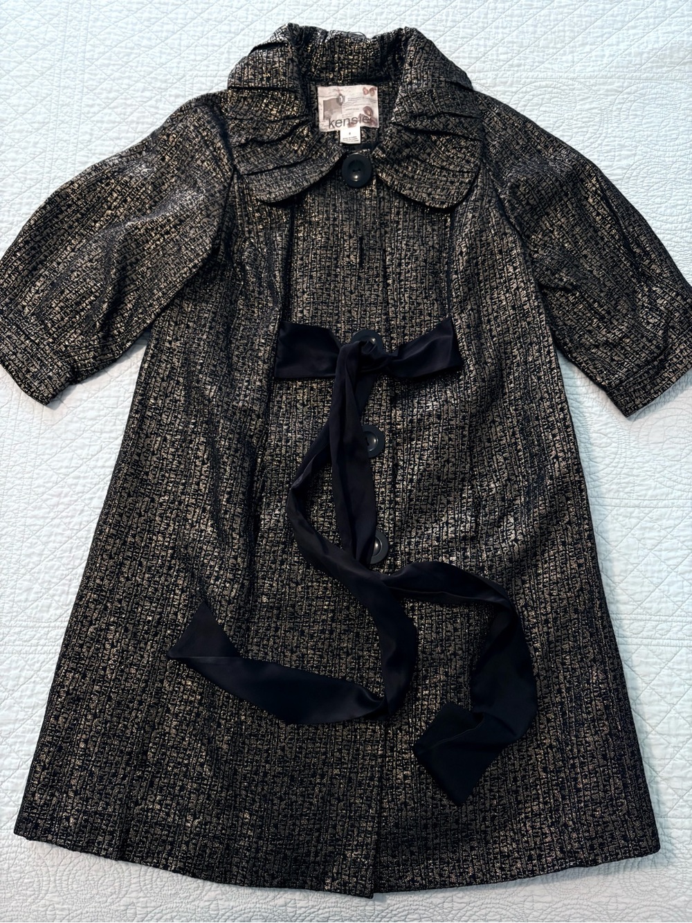 Kensie swing trench coat. Size 8.